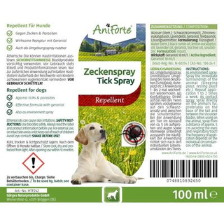 AniForte- Zeckenspray für Hunde 250ml
