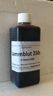 Lamm-Blut 250ml
