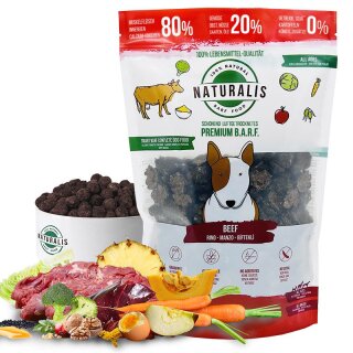 Trockenbarf Rind Naturalis 500g