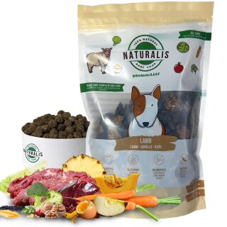 Trockenbarf Lamm Naturalis 500g