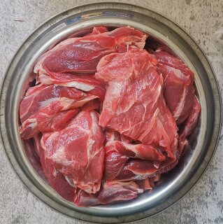 Ziegenfleisch Stücke wie gewachsen 500g