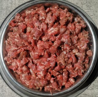 Rindfleisch mager gewolft 1Kg