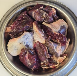 Wildenten Fleischbrocken 500g